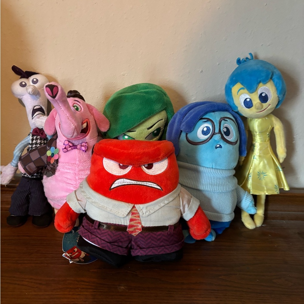 Inside Out Plush Toy Set